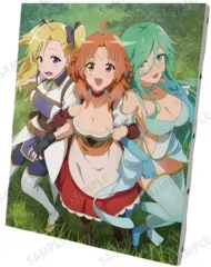 【中古】キャンバスボード・キャンバスアート キービジュアル キャンバスボード 「解雇された暗黒兵士(30代)のスローなセカンドライフ」