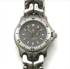 美品 TAG HEUER タグホイヤー プロフェッショナル WG1313-0 クオーツ 腕時計 シルバー レディース ウォッチ Watch a9278
