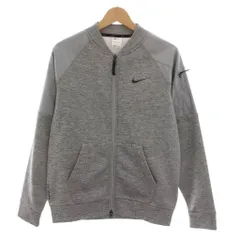 ナイキ NIKE Therma-FIT トレーニング フルジップ ボンバー ジャケット スウェット S グレー DQ4853-063 /YMのサムネイル
