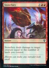 【中古】マジックザギャザリング [C] ： 【FOIL】Stonefury/石の怒り