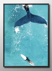 KUZIRA ポスター 青 2025年最新】kuzira ポスターの人気アイテム - メルカリ