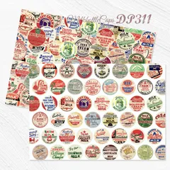 コラージュシート コラージュペーパー デザインペーパー 素材シート コラージュ