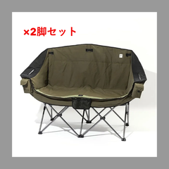 grn outdoor　60/40 CLOTH TWIN SOFA CHAIR・2脚セット