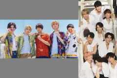 【中古】ポスター 両面ピンナップポスター(三つ折) King ＆ Prince/Snow Man ポポロ 2022年10月号 綴じ込み付録