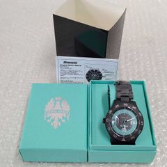 【未使用】 ビアンキ BIANCHI SCUBA TX ブラック チェレステ 時計 ダイバーズウオッチ型腕時計 JP203ZOTWA メンズ