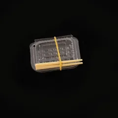 ミニチュア ドールハウス 小さな屋台のパック容器 1セット ミニ箸 輪ゴム付き ミニチュアフード テイクアウト容器 食器 料理 ミニチュアキッチンアクセサリー