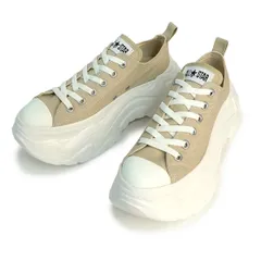 【新品】コンバース CONVERSE スニーカー ローカット 厚底 軽量 メンズ レディース オールスター シティハイク OX ライトベージュ ALL STAR CITYHIKE OX
