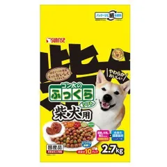 【新品・3営業日で発送】 マルカン サンライズ ゴン太のふっくらソフト 柴犬用 2.7kg (-)のサムネイル