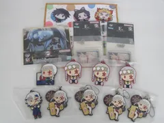 鬼滅の刃 宇髄天元 キーホルダー 11点 アクリッツ ラバーキーホルダー アクリルキーホルダー アクキー きゅんキャラ ちょこのっこ ●おまけ ミニ色紙 ハンドタオル