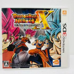 中古 BANDAI NAMCO | バンダイナムコ ゲームソフト ドラゴンボールヒーローズ アルティメットミッションX Nintendo 3DS・2DS 2017年製 CTR-P-BD9J 【609】