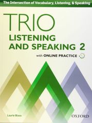 Trio Listening and Speaking Level 2: Student Book Pack - With Online Practice