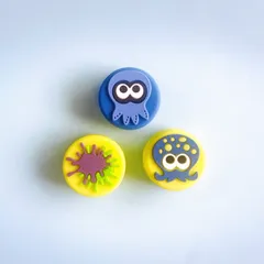 組み合わせ自由☆ジョイコン　スティックカバー　スプラ2個セット　たこ　新品送料無料