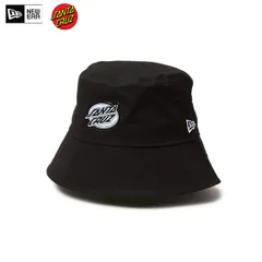 NEW ERA ニューエラ 14384267 バケット01 セーラーブリム SANTA CRUZ サークルロゴ ブラック ブラック LXL