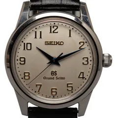 セイコー グランドセイコー メカニカル SBGW003 9S54-0020 ブラック ステンレススチール メンズ SEIKO【1-0136368】