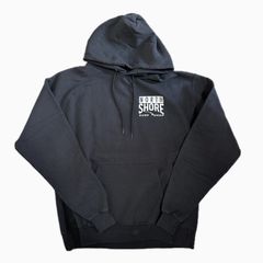 送料無料★即決★ Hanes EcoSmart 00年代 アメカジ ブラックパーカー ヘインズ 綿 コットン 黒 バックプリント ストリート M