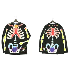未使用 Tokyo Disney RESORT 東京ディズニーリゾート限定 ガイコツ スプーキー“Boo!”パレード 長袖 Tシャツ Sz.M-L メンズ