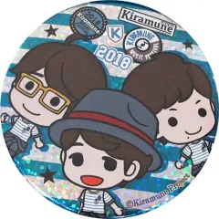 【中古】バッジ・ピンズ(男性) Trignal ホログラム缶バッジ 「Kiramune Music Festival 2018」 Trignalセット Kiramune OFFICIAL STORE事前通販限定 購入特典