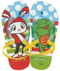 スケーター (skater) キッズ ビーチサンダル まいぜんシスターズ 18cm SDBE18-A [まいぜんシスターズ] [Free Size]のサムネイル