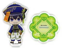 【中古】アクリルスタンド・アクリルパネル 潔世一 「ブルーロック collaboration cafe in SMILE BASE CAFE ランダムアクリルミニスタンド キョンシーver.」