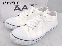 ◇ ◎ AAA トリプルエー スニーカー シューズ サイズ38 ホワイト レディース 【中古】 【1103110013478】のサムネイル