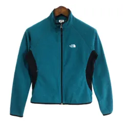 THE NORTH FACE ノースフェイス FLIGHT SERIES フリースジャケット アウトドア グリーン (レディース S) 中古 古着 S4239
