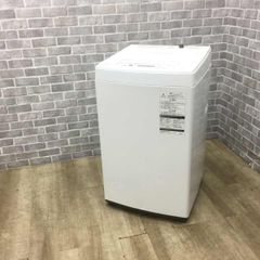 東芝 洗濯機 4.5kg 縦型  AW-45M7(W) 2019年製 【中古】