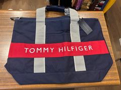 TOMMY HILFIGER トミー トートバッグ 大きいサイズ 新品未使用品 A-474