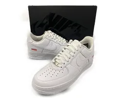 SUPREME×NIKE CU9225-100 AIR FORCE 1 LOW SP エアフォース シューズ ホワイト サイズUS9=27cm 正規品 / 29109