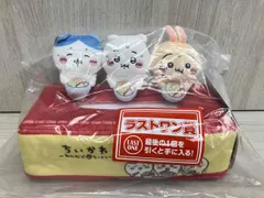 【未開封】 ちいかわ みんなでラーメン 一番くじ ラストワン賞 ティッシュケース