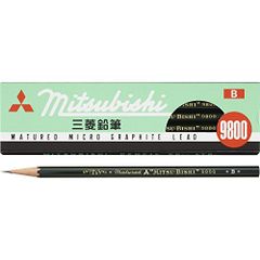 三菱鉛筆 鉛筆 9800 B 1ダース K9800B 複数個購入の場合は質問してください。割引します。