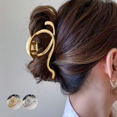 メタル　バンスクリップ ヘアクリップ2点セット