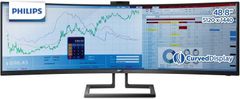 ［並行輸入品］PHILIPS  499P9H1/11  49インチ/32:9/曲面ディスプレイ