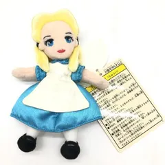 【中古】不思議の国のアリス ぬいぐるみバッジ　Disney RESORT[24]