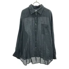 BEAUTY&YOUTH UNITED ARROWS ビューティーアンドユースユナイテッドアローズ 長袖 リネンシャツ ブラック ユナイテッドアローズ レディース 古着