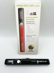 【美品】ワイヤレススキャナー　ハンディスキャナー　スマホ転送可能　400-SCN017BK