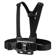 エレコム GoPro HERO10/9/8/7/6/5/MAX チェスト型マウント ブラック AC-MBCH01BKのサムネイル