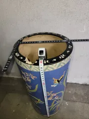 古い木製スタンド ホルダー ラック 収納 傘立て 棚 台 大型 和風