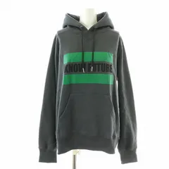 サカイ sacai 24SS ノウフューチャーフーディ KNOW FUTURE Hoodie パーカー プルオーバー 長袖 オーバーサイズ ラグランスリーブ ロゴプリント 2 L グレー 緑 グリーン 黒 ブラック 24-0722S /NW14のサムネイル