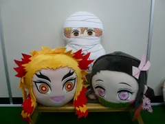 鬼滅の刃 我妻善逸＋煉獄杏寿郎＋禰豆子　ぬいぐるみ３点セット