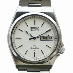 SEIKO Silver Wave デイト シルバー レディース 腕時計 889 電池交換済み】SEIKO Silver Wave セイコー シルバーウェーブ QZ