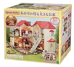 シルバニアファミリー　あかりの灯る大きなお家 トイザらスオリジナルギフトセット Amazon.co.jp: シルバニアファミリー 人形・家具セット 【あかり