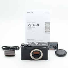 ショット数2244回 | 富士フイルム(FUJIFILM) ミラーレスデジタルカメラ X-E4 ボディ ブラック F X-E4-B #4093