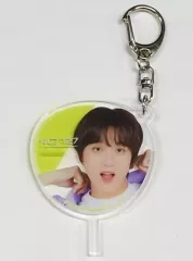 【中古】雑貨 ヘチャン うちわキーホルダー 「NCT 127×モーリーファンタジー」 カプセルトイ景品