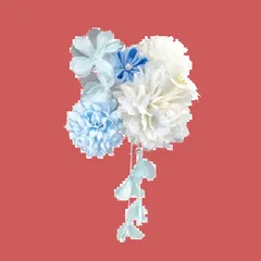 【人気商品】髪飾り ドライフラワー 着物 和装 浴衣 花飾り 振袖 袴 ヘッドドレス ウエディング 結婚式 ブライダル ヘッドアクセサリー 花 花嫁 和風 卒業式 成人式 七五三