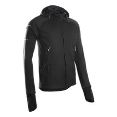 訳あり商品　人気商品　デカトロン　KIPRUN(キプラン) ランニング ウインドブレーカー 防寒 防水 WARM REGUL メンズ　ブラック　Lサイズ