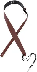 calm wish ギター ストラップ ベース guitar エレキ ウクレレ アコギ PU フェイク レザー アコースティック メンテナンス(ブラウン)