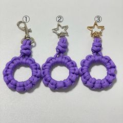 パラコード　パラコードチャーム　パラコードキーリング　チャーム　キーリング