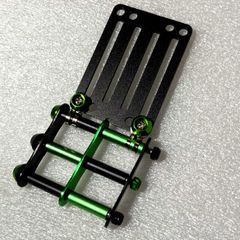 ブラック×ブルー ベルトループ付き3連チェーン付き 腰袋工具差し 腰道具 ブラック×グリーン ベルトループ付き3連チェーン ニックス風 腰