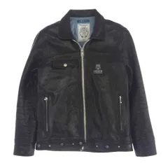 LUKER ネイビー レザージャケット 2025年最新】LUKER ライダースの人気アイテム - メルカリ