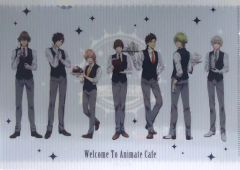 [중고] 클리어 파일 HEVENS A4 클리어 파일 [노래의 ☆ 프린스님 마지 LOVE 레전드스타×animatecafe]